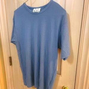 Mens Sz XS Acne Studio Dusty Blue Knit Shirt